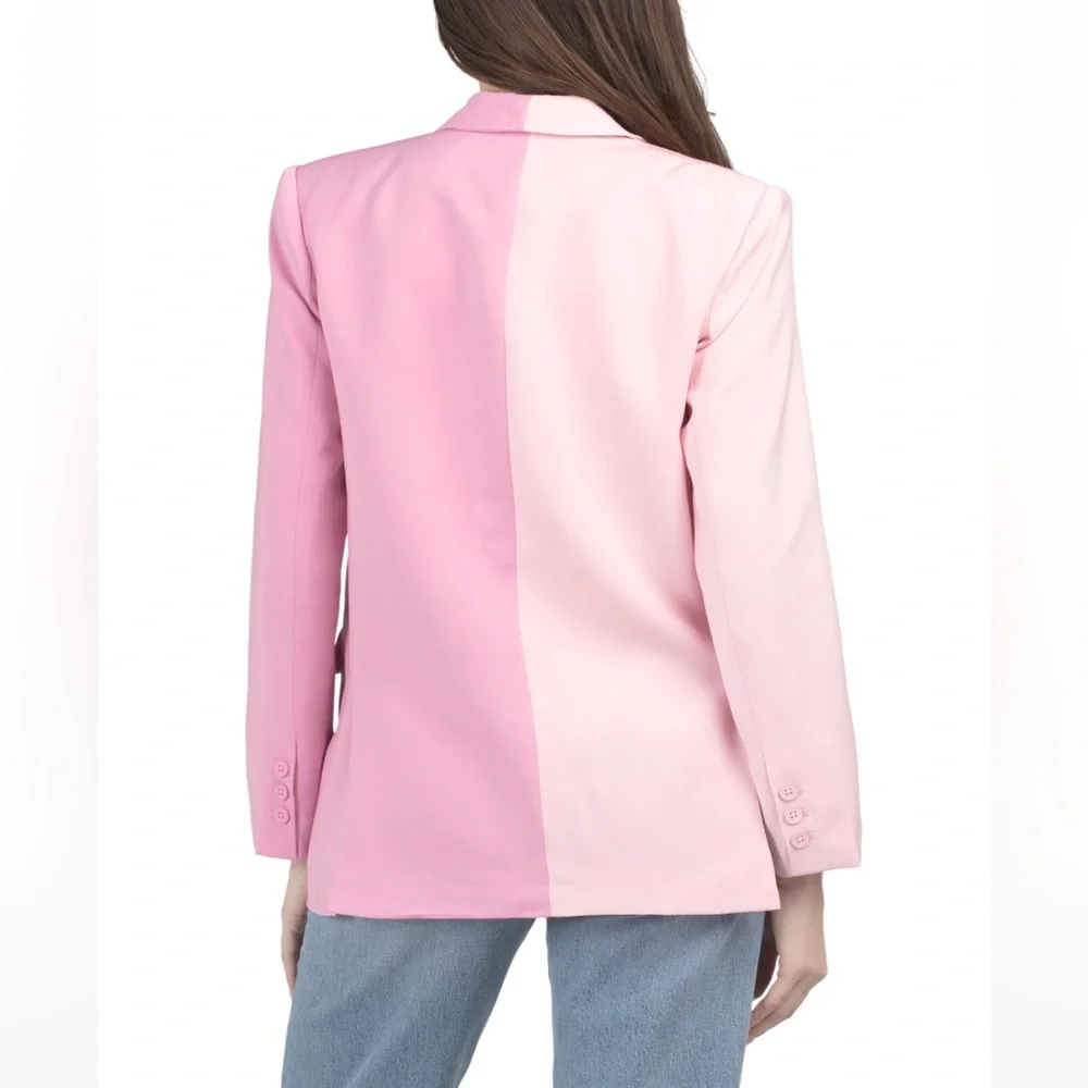 NWT Endless Rose Colorblock Blazer - Picture 2 of 8